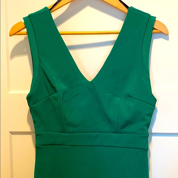 Brand New Emerald Green body-con low back dress - Picture 2 of 15